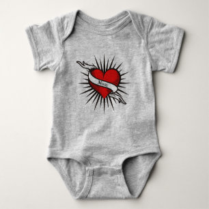 Mama Herz Bodysuit Baby Strampler