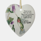 Mama-Herz-Gedächtnis nie verschwinden Keramik Ornament (Rechts)