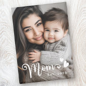 Mama-Herz-Overlay-Foto Magnet