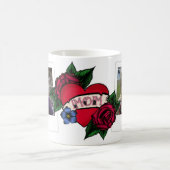 Mama Herz Tattoo Foto Tasse (Mittel)