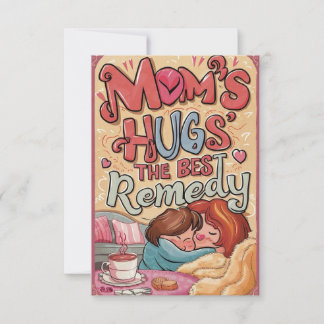 "Mama, Herz unserer Welt" - Grußkarten Dankeskarte