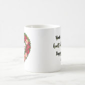 "Mama" Herzgestalterischer Kranz von Blume Tasse (Mittel)