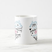 Mama Herzlieben Gekümmert süß, gepflegt Kaffeetasse (Mittel)