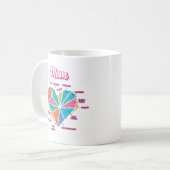 Mama Herzstück Mama Titel Kaffeetasse (Vorderseite Links)