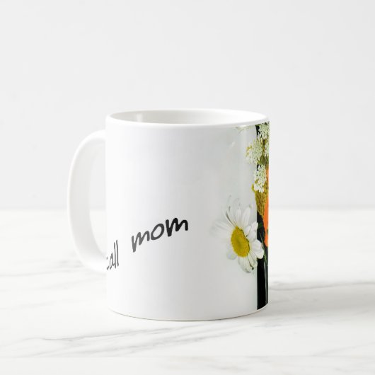 Mama heute anrufen kaffeetasse (Vorderseite Links)