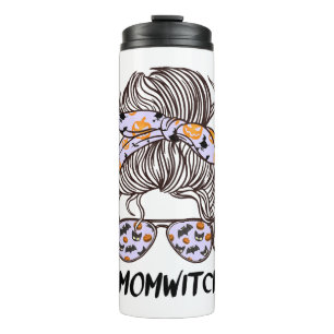Mama Hexe halloween Kostüm mit Women Funny Messy Thermosbecher