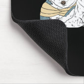 Mama-Hexenhund | Halbgeschenk Mousepad (Ecke)