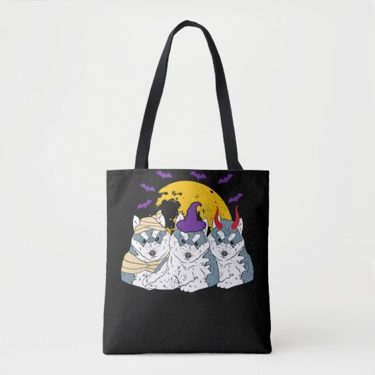 Mama-Hexenhund | Halbgeschenk Tasche (Vorderseite)