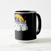 Mama-Hexenhund | Halbgeschenk Tasse (VorderseiteRechts)
