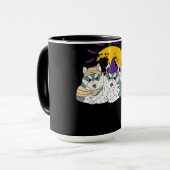 Mama-Hexenhund | Halbgeschenk Tasse (Vorderseite Links)