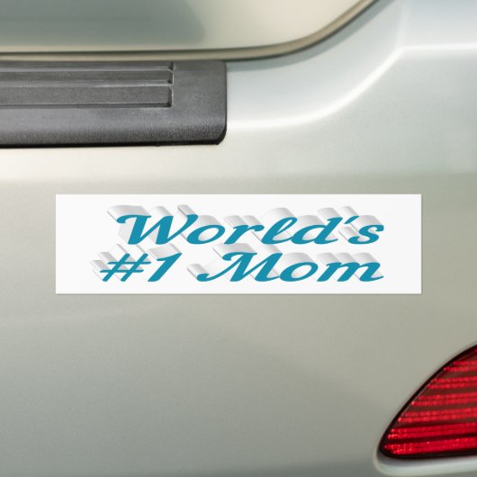 Mama Himmel blauer Autoaufkleber (Auf Auto)