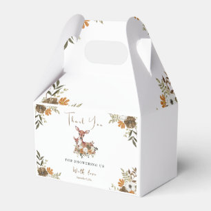 Mama-Hirsche und Baby-Reh-Babydusche Geschenkschachtel