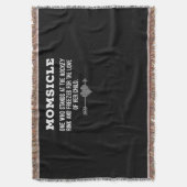 Mama Hockey Momsicle Definition T - Shirt Decke (Vorderseite Vertikal)