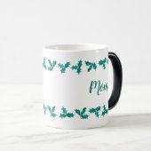 Mama Holly Pattern Weihnachtscoffee Cup Verwandlungstasse (VorderseiteRechts)