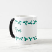 Mama Holly Pattern Weihnachtscoffee Cup Verwandlungstasse (Vorderseite Links)
