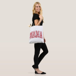 Mama hört Valentinstag Retro-Waage Tasche