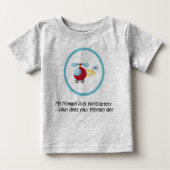 Mama-Hubschrauber Baby T-shirt (Vorderseite)