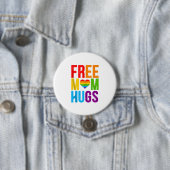 Mama-Hugs LGBT-Monatsblende Button (Beispiel)