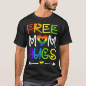 Mama Hugs Rainbow LGBT T-Shirt (Vorderseite)