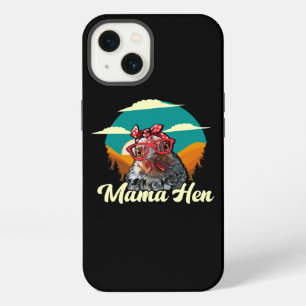 Mama Huhn Hühner Mama Sonnenbrille Lustiger Mutter iPhone 13 Hülle