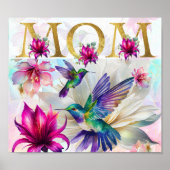 Mama Hummingbird Poster (Vorne)