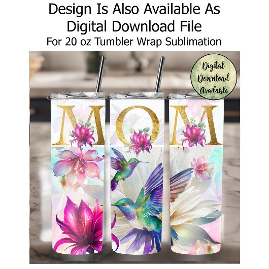 Mama Hummingbird Poster