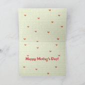 Mama Hund Crazy Hund Lady Card Dankeskarte (Innenseite)