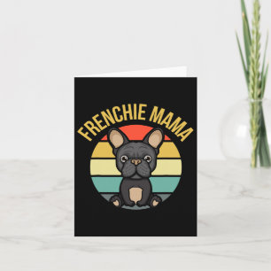 Mama Hund Mama gibt Geschenke für Frauen Spaß Graf Karte