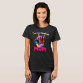 Mama Hundebesitzerin Muttertag T-Shirt (Vorne ganz)