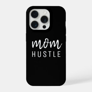 Mama Hustle Modernes Drehbuch Schwarzer Mutterta iPhone 15 Pro Hülle