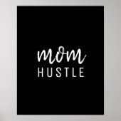 Mama Hustle | Modernes Drehbuch Schwarzer Mutterta Poster (Vorne)