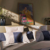 Mama I bin ein reicher Mann - Wall Art Poster - Ch