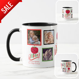 MAMA I Liebe Ihres Kopfes TOMATEN 6 x FOTOS Tasse