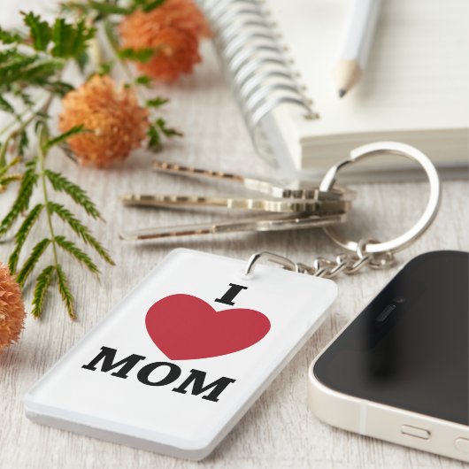MAMA I LIEBE MAMA SCHLÜSSELANHÄNGER (Vorderseite rechts)