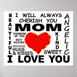MAMA I LIEBE POSTER