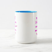 Mama I Liebe Sie mehr als Worte kann sagen, zwei T Zweifarbige Tasse (Mittel)