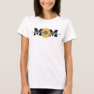 Mama I Liebe Sie Sonnenblumensublimation-43250 T-Shirt