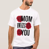 MAMA I LIEBE T-Shirt (Vorderseite)
