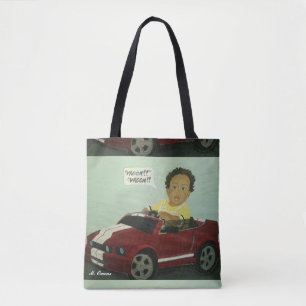 "Mama!" - "Ich bin bereit zu rollen!" Tragetasche Tasche