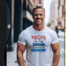 Mama, ich bin der glücklichste Mensch, dein Sohn z