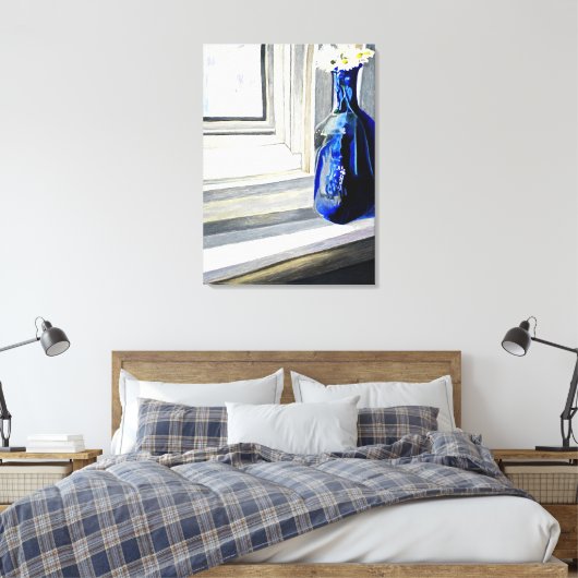 Mama, ich habe dir ein paar Blume ausgesucht Leinwanddruck (Insitu (Schlafzimmer))