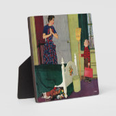 Mama, ich habe mein Zimmer sauber gemacht! Fotoplatte (Vorderseite)