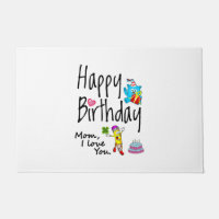 Mama, ich Liebe dich. Alles Gute zum Geburtstag.