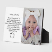 Mama, ich Liebe dich Fotoplatte (Seite)