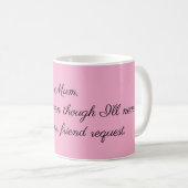Mama, ich liebe dich kaffeetasse (VorderseiteRechts)