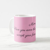 Mama, ich liebe dich kaffeetasse (Vorderseite Links)