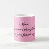 Mama, ich liebe dich kaffeetasse (Mittel)