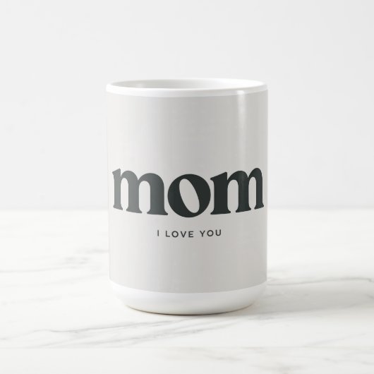Mama ich liebe dich kaffeetasse (Mittel)