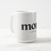 Mama ich liebe dich kaffeetasse (Vorderseite Links)