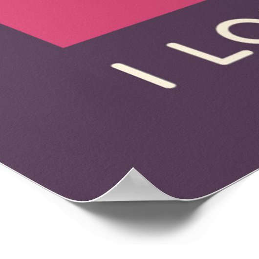 Mama, ich Liebe dich so sehr Poster (Ecke)